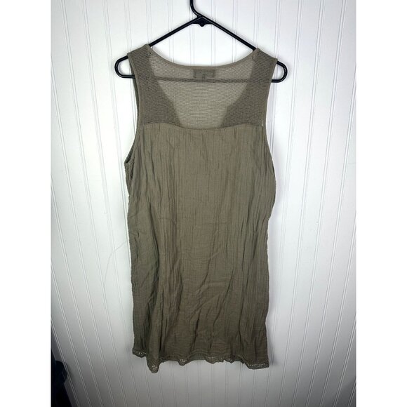 Michael Stars Olive Sleeveless Top‎ Size large - Picture 6 of 6